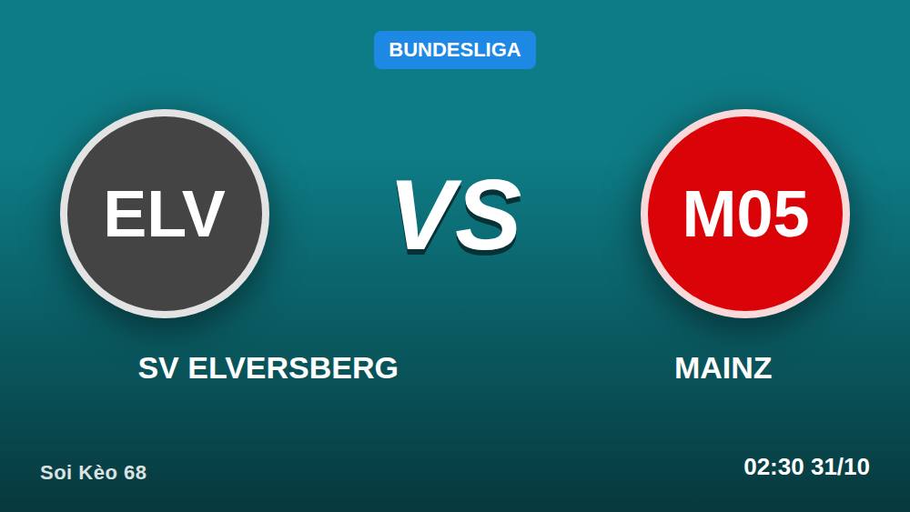 Elversberg vs Mainz: Lật Tẩy Lời Đồn Trước Giờ Bóng Lăn